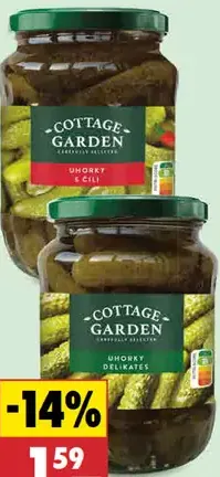 Uhorky s chilli Cottage Garden