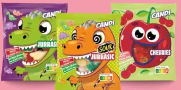 Candi želé cukríky Jurassic alebo čerešne