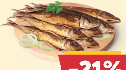 Jack Mackerel údená ryba