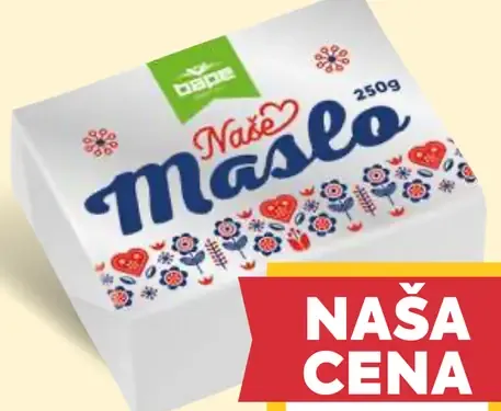 Naše maslo 82 %