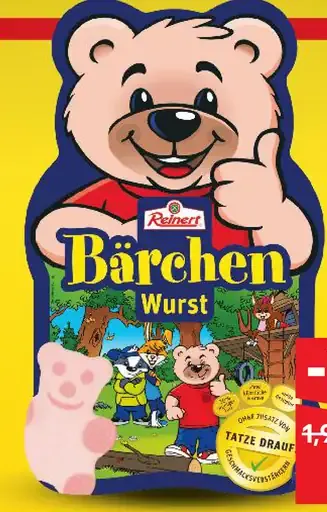 Reinert Bärchen mortadella Medvedík plátky