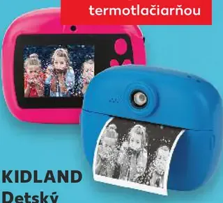 Kidland detský instantný fotoaparát