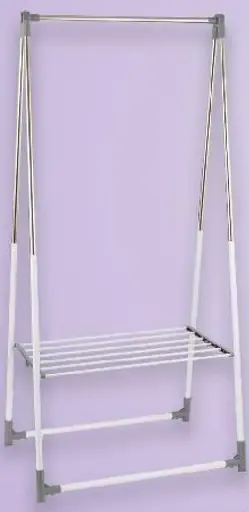 Stojan na odev skladací