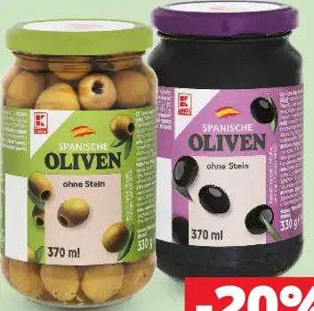 K-Classic španielske olivy bez kôstok rôzne druhy