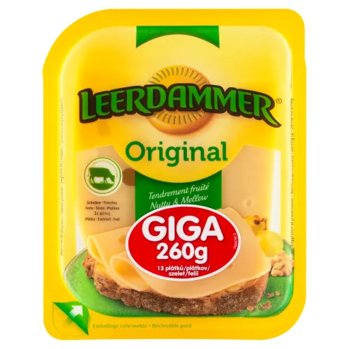 Leerdammer Original Giga 13 plátkov