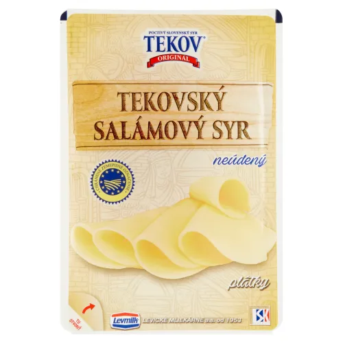 TEKOVSKÝ SALÁMOVÝ SYR neúdený plátky