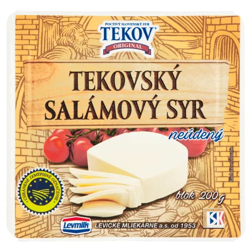 TEKOVSKÝ SALÁMOVÝ SYR neúdený blok