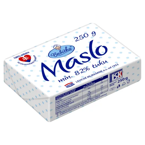 Babička Maslo z poctivej smotany