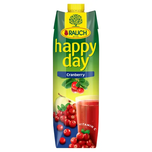 Rauch Happy Day Brusnicový nápoj