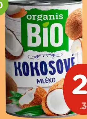 Bio organis kokosové mlieko