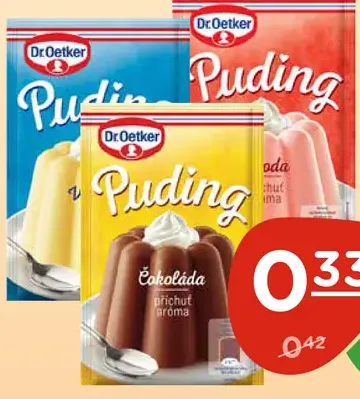 Dr. Oetker puding práškový dezert