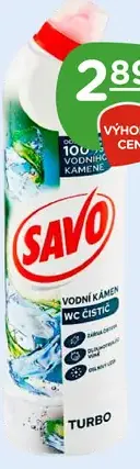 Savo WC gél na vodný kameň Turbo