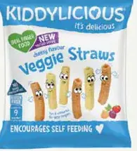 Kiddylicious snack veggie straws