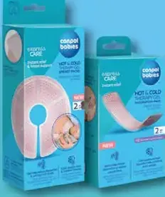 Canpol babies gélový obklad na prsia Hot&Cold