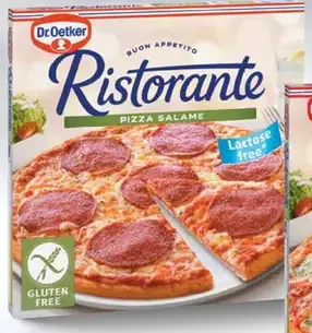Dr. Oetker Ristorante pizza salame bezlepková mrazená