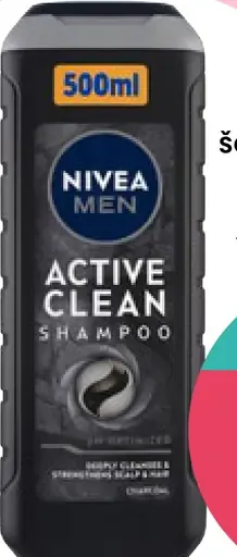 Nivea Men Active Clean šampón na vlasy vybrané druhy