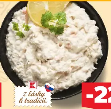Treska premium šalát 50 % obsah ryby