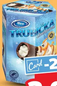 Mrož Trubička mrazený smotanový krém