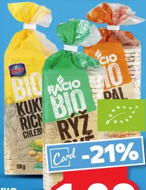 BIO Chlebíčky rôzne druhy