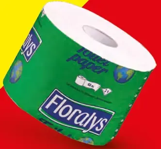 Florays toaletný papier recyklovaný kotúčik