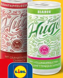 Hugo nealkoholický nápoj rôzne druhy plechovka