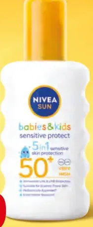 Nivea Sun detský sprej SPF 50+
