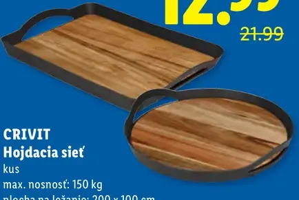 Crivit hojdacia sieť