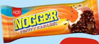 Algida Nogger nanuk toffee karamel