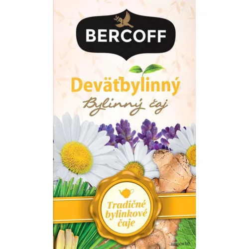 Bercoff Deväťbylinný čaj bylinná zmes 15 x(30 g)