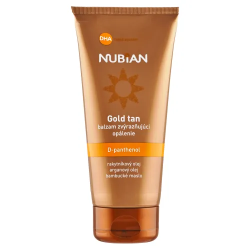 Nubian Gold Tan balzam zvýrazňujúci opálenie