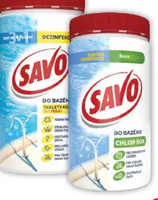 Savo chlórové tablety komplex