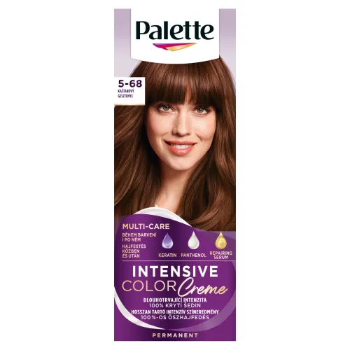 Palette Intensive Color Creme farba na vlasy gaštanový 5-68