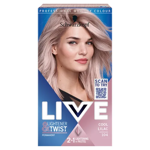Schwarzkopf Live Lightener & Twist 104 chladná orgovánová