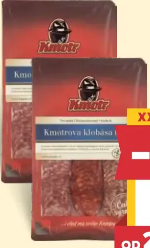 Kmotrova klobása trio rôzne druhy
