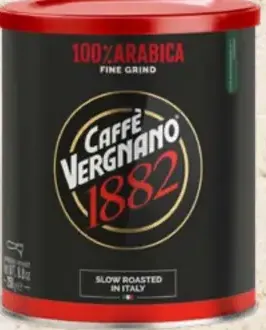Vergnano mletá káva