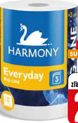 Harmony Everyday 3-vrstvové papierové utierky