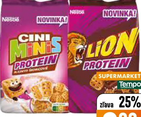 Nestlé proteinové cereálie Cini Minis Protein