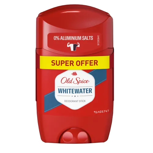 Old Spice Whitewater Tuhý Dezodorant Pre Mužov 2x
