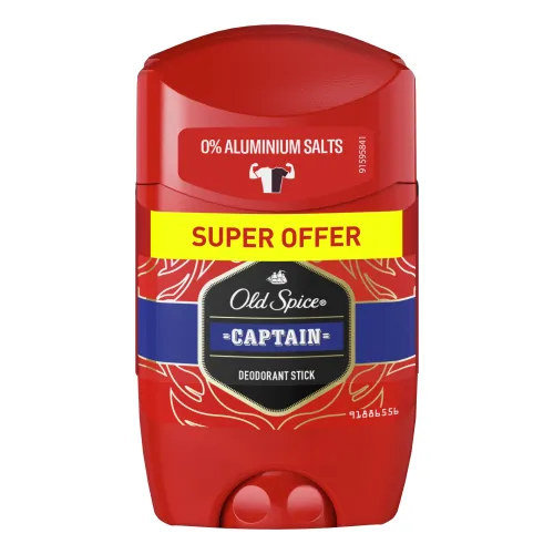 Old Spice Captain Tuhý Dezodorant Pre Mužov 2x