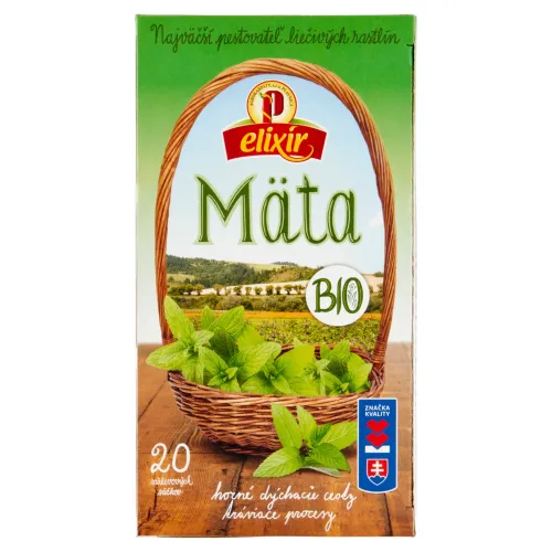 Elixír Bio mäta pieporná bylinný čaj 20 x(40 g)