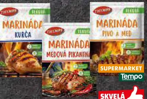 Marináda tekutá kurča