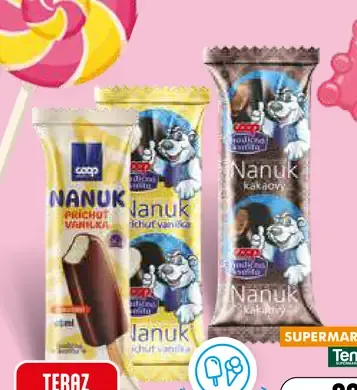 Tradičná kvalita nanuk rôzne druhy