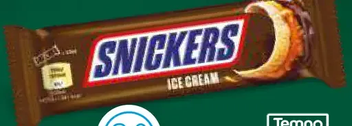 Snickers zmrzlina tyčinka