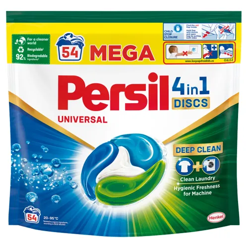 Persil Discs 4in1 Deep Clean Universal dávkovaný prací prostriedok 54 praní