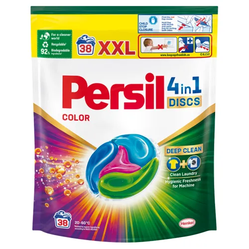 Persil Disc 4in1 Deep Clean Color dávkovaný prací prostriedok 38 praní