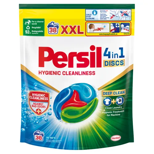 Persil Disc 4in1 Deep Clean Hygienic Cleanliness prací prostriedok 38 praní
