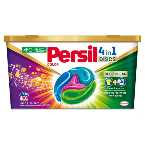 Persil Disc 4in1 Deep Clean Color dávkovaný prací prostriedok 30 praní