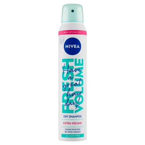 Nivea Fresh & Extra Volume suchý šampón pre všetky typy vlasov