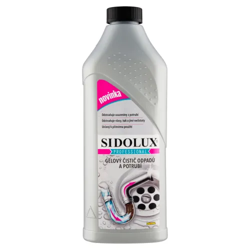 Sidolux Professional gélový čistič odpadov a potrubia