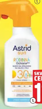 Astrid Sun mlieko na opaľovanie SPF 30